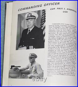 Vintage 1969-70 Westpac Cruise USS Mansfield DD-728 Year Book Navy History VGC