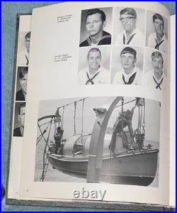 Vintage 1969-70 Westpac Cruise USS Mansfield DD-728 Year Book Navy History VGC