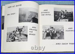 Vintage 1969-70 Westpac Cruise USS Mansfield DD-728 Year Book Navy History VGC
