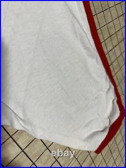 Vintage 1970s USS Ranger Velva Sheen Ringer T-Shirt US Navy
