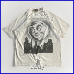 Vintage 1984 Honeymooners TV Show Slayton Art White Shirt Mens Large Medium Logo