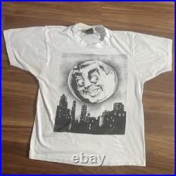 Vintage 1984 Honeymooners TV Show Slayton Art White Shirt Mens Large Medium Logo