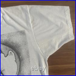 Vintage 1984 Honeymooners TV Show Slayton Art White Shirt Mens Large Medium Logo