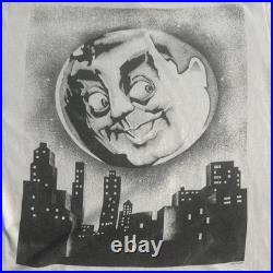 Vintage 1984 Honeymooners TV Show Slayton Art White Shirt Mens Large Medium Logo