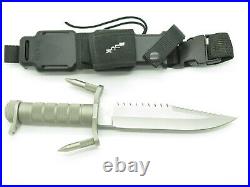 Vintage 1985 Buck 184 Buckmaster Var. 3 Fixed Bowie Navy Seal Survival Knife