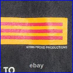 Vintage 1989 4th-Infantry Ivy-Division Veteran Shirt M 20x25 Republic-Of Vietnam