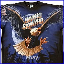 Vintage 1996 Lynyrd Skynyrd T Shirt World Tour Winterland Band Tee Eagle Rock