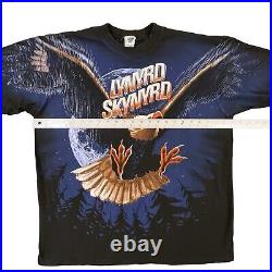 Vintage 1996 Lynyrd Skynyrd T Shirt World Tour Winterland Band Tee Eagle Rock