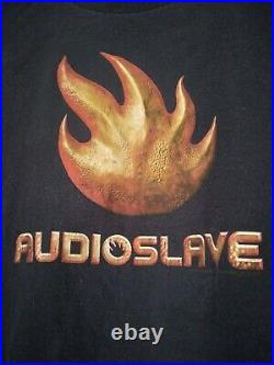 Vintage 2003 Audioslave Band Album Shirt Dark Blue XL? Chris Cornell? RIP