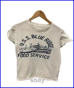 Vintage 60s U. S. S. Blue Ridge Food Service U. S. Navy T-Shirt