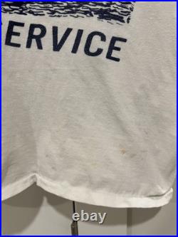 Vintage 60s U. S. S. Blue Ridge Food Service U. S. Navy T-Shirt