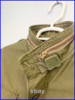 Vintage 60s US Navy USN Deck Jacket Stenciled Vietnam War Era Military