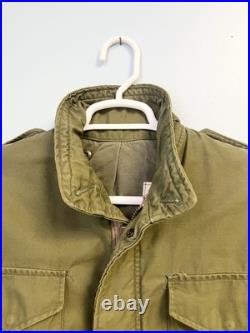 Vintage 60s US Navy USN Deck Jacket Stenciled Vietnam War Era Military