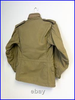 Vintage 60s US Navy USN Deck Jacket Stenciled Vietnam War Era Military