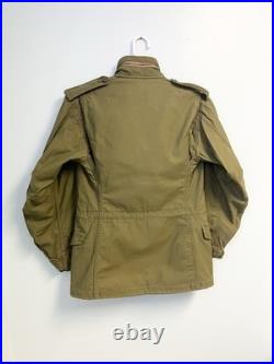 Vintage 60s US Navy USN Deck Jacket Stenciled Vietnam War Era Military