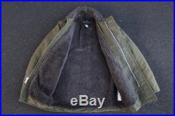 Vintage 70s 80s Golden Fleece N-1 Deck Jacket Size 34 Made in USA US Navy USN