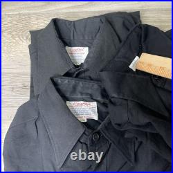 Vintage 70s 80s US Navy Sailor Uniform LOT Shirt Pants Blazer Jacket Perma Press