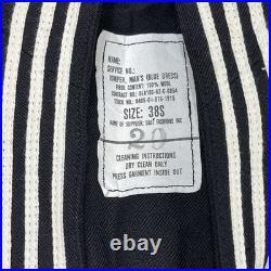 Vintage 70s 80s US Navy Sailor Uniform LOT Shirt Pants Blazer Jacket Perma Press