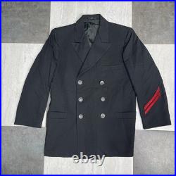 Vintage 70s 80s US Navy Sailor Uniform LOT Shirt Pants Blazer Jacket Perma Press