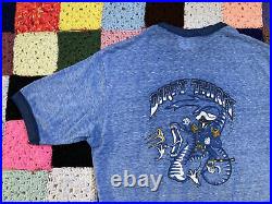 Vintage 80s Shirt Thin Medium USNA United States Navy Thirtieth Company Dirty 30