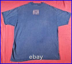 Vintage 90s Nine Inch Nails Navy Shirt Size XL The Perfect Drug Halo Eleven