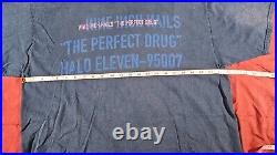 Vintage 90s Nine Inch Nails Navy Shirt Size XL The Perfect Drug Halo Eleven