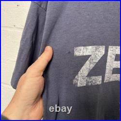 Vintage 90s Smashing Pumpkins Zero T-Shirt Blue Men's XL