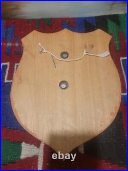 Vintage Bronze Plaque USS Sacramento AOE Ready for Service