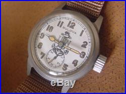 Vintage Bulova Military Issue Wrist Watch. U. S. Navy