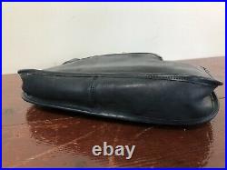 Vintage Coach Bonnie Cashin Watermelon Navy Blue Leather Kisslock Tote Bag NYC