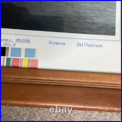 Vintage Commemorative Display USS Essex (CVA-9) & Sailor Harold Paul Stimson