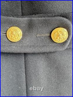 Vintage Croston & Carr U. S. Navy Officer Bridge Coat Approx. Men's 40-42R
