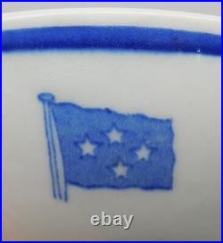 Vintage Fleet Admiral's Mess United States Navy Double Handled Bullion 4 Stars