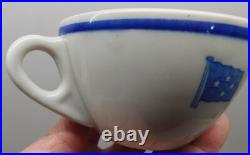 Vintage Fleet Admiral's Mess United States Navy Double Handled Bullion 4 Stars