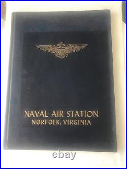 Vintage Hardcover 1952 Naval Air Station Norfolk Virginia Free Shipping