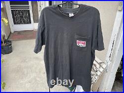 Vintage Marlboro Shirt Mens XL Black 90s Snake Pass Adventure Team Pocket USA