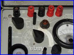 Vintage Navy Department ZM-11B Bridge, Capacitance, Inductance- Resistance