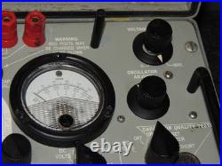 Vintage Navy Department ZM-11B Bridge, Capacitance, Inductance- Resistance
