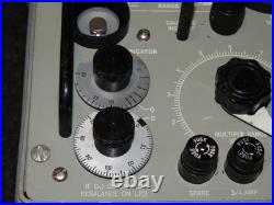 Vintage Navy Department ZM-11B Bridge, Capacitance, Inductance- Resistance