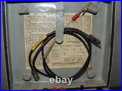 Vintage Navy Department ZM-11B Bridge, Capacitance, Inductance- Resistance