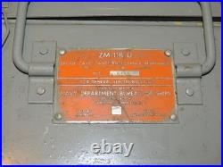 Vintage Navy Department ZM-11B Bridge, Capacitance, Inductance- Resistance