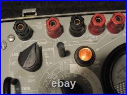 Vintage Navy Department ZM-11B Bridge, Capacitance, Inductance- Resistance