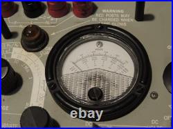 Vintage Navy Department ZM-11B Bridge, Capacitance, Inductance- Resistance