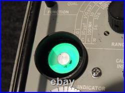 Vintage Navy Department ZM-11B Bridge, Capacitance, Inductance- Resistance