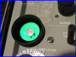 Vintage Navy Department ZM-11B Bridge, Capacitance, Inductance- Resistance