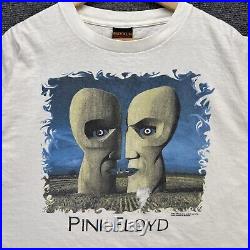 Vintage Pink Floyd Shirt Mens Large White 90s 1994 North American Tour Brockum