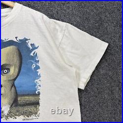 Vintage Pink Floyd Shirt Mens Large White 90s 1994 North American Tour Brockum