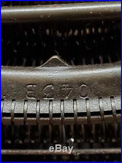 Vintage RARE Smith Corona STERLING United States Navy Typewriter