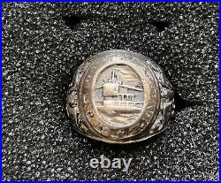 Vintage STERLING SILVER US NAVY Submariner ring size- 8.5 ring only