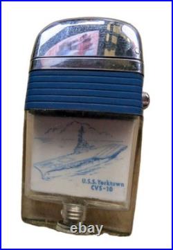 Vintage Scripto Bubble USS Yorktown CVS-10 Miltary